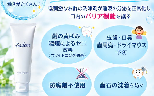 毎日の歯みがきを、  もっとやさしく、もっと心地よく❣